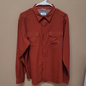 Columbia Casual Button Down Shirt 🧡